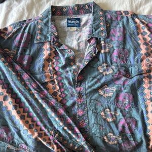 Wrangler Men's Vintage Patterned Shirt